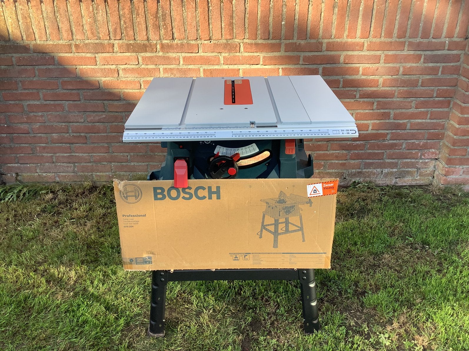 Bosch zaagtafel, Ophalen, Nieuw, Afkortzaag, 30 tot 70 mm