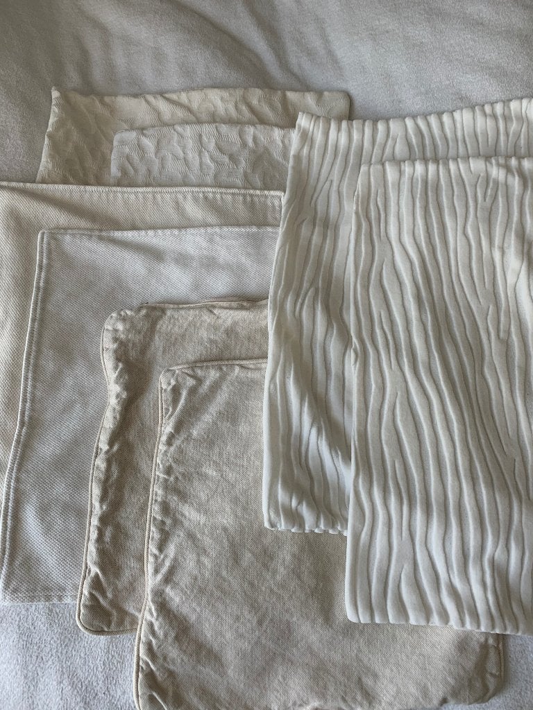 Luxe kussenovertrekken!, Wit, Ophalen of Verzenden, Zo goed als nieuw, Vierkant
