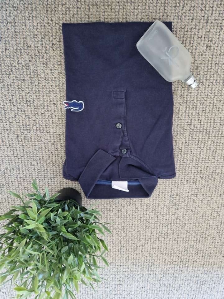Lacoste Live Polo Shirt - Maat XS, Blauw, Ophalen of Verzenden, Zo goed als nieuw, Lacoste Live