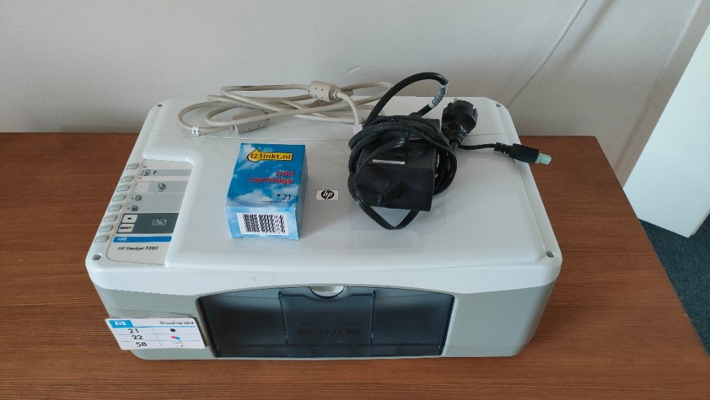 HP deskjet F380 kleurenprinter en scanner, Ophalen, Hp, Kleur printen, Gebruikt