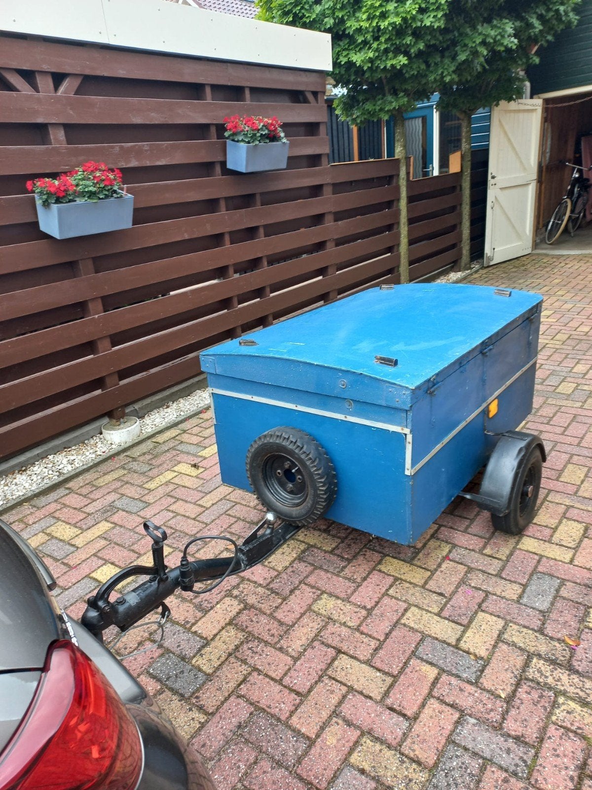Aanhangwagen  aanhanger kar viskar, Ophalen, 80 kg of meer
