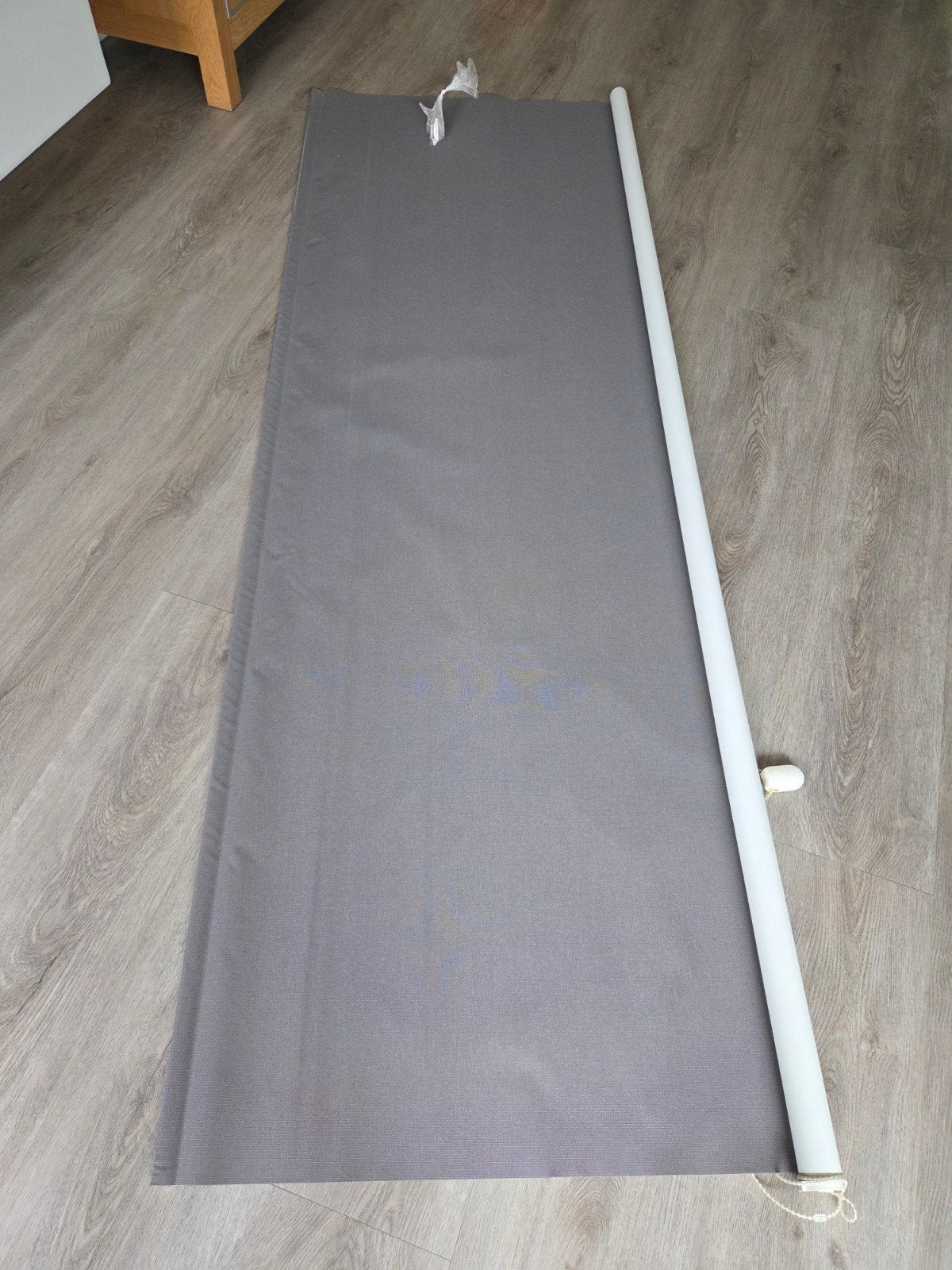 Grijs rolgordijn 240 cm breed, Ophalen, Gebruikt, Rolgordijn, Rolgordijn
