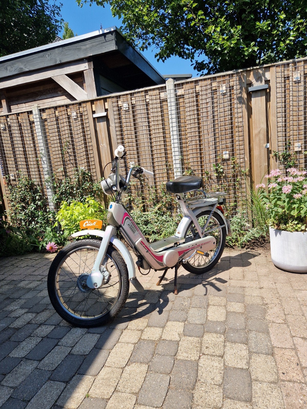 Vespa Ciao met blauw kenteken, opknap project, Ophalen, Gebruikt