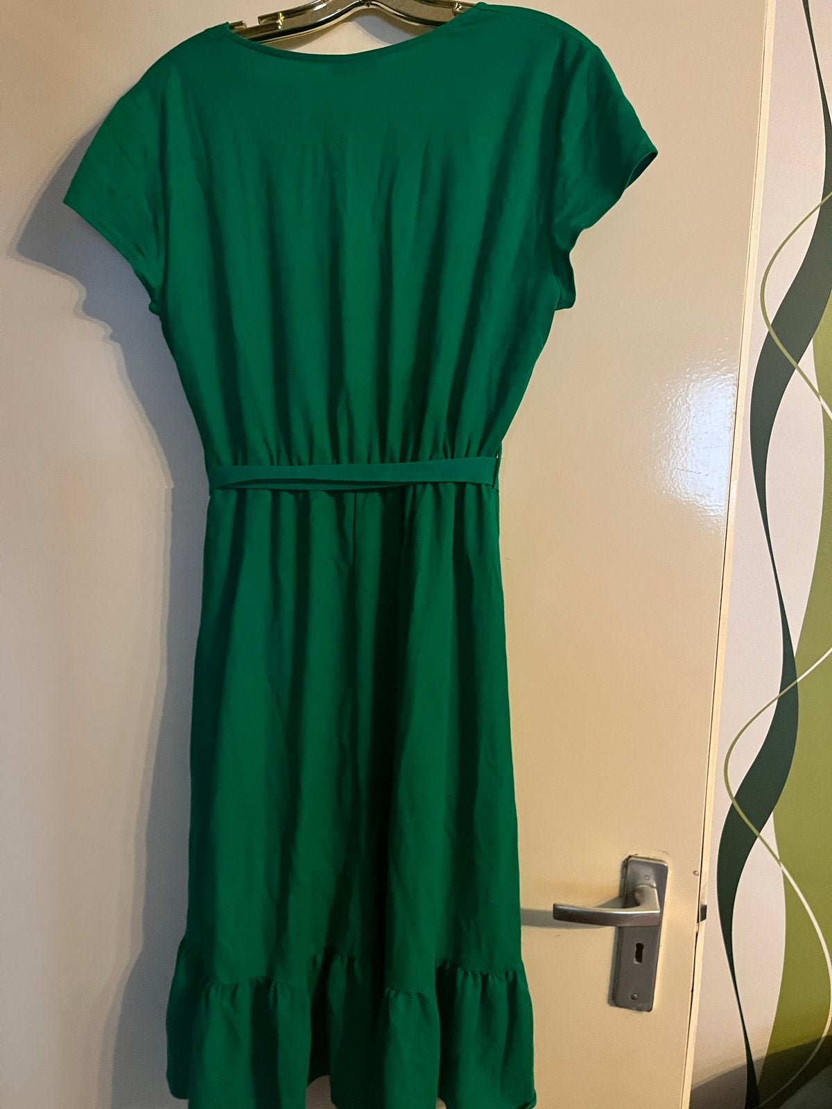 Orsay ,groene dames jurk,maat M(38) viscoze, Ophalen of Verzenden, Zo goed als nieuw, Maat 38/40 (M), Groen