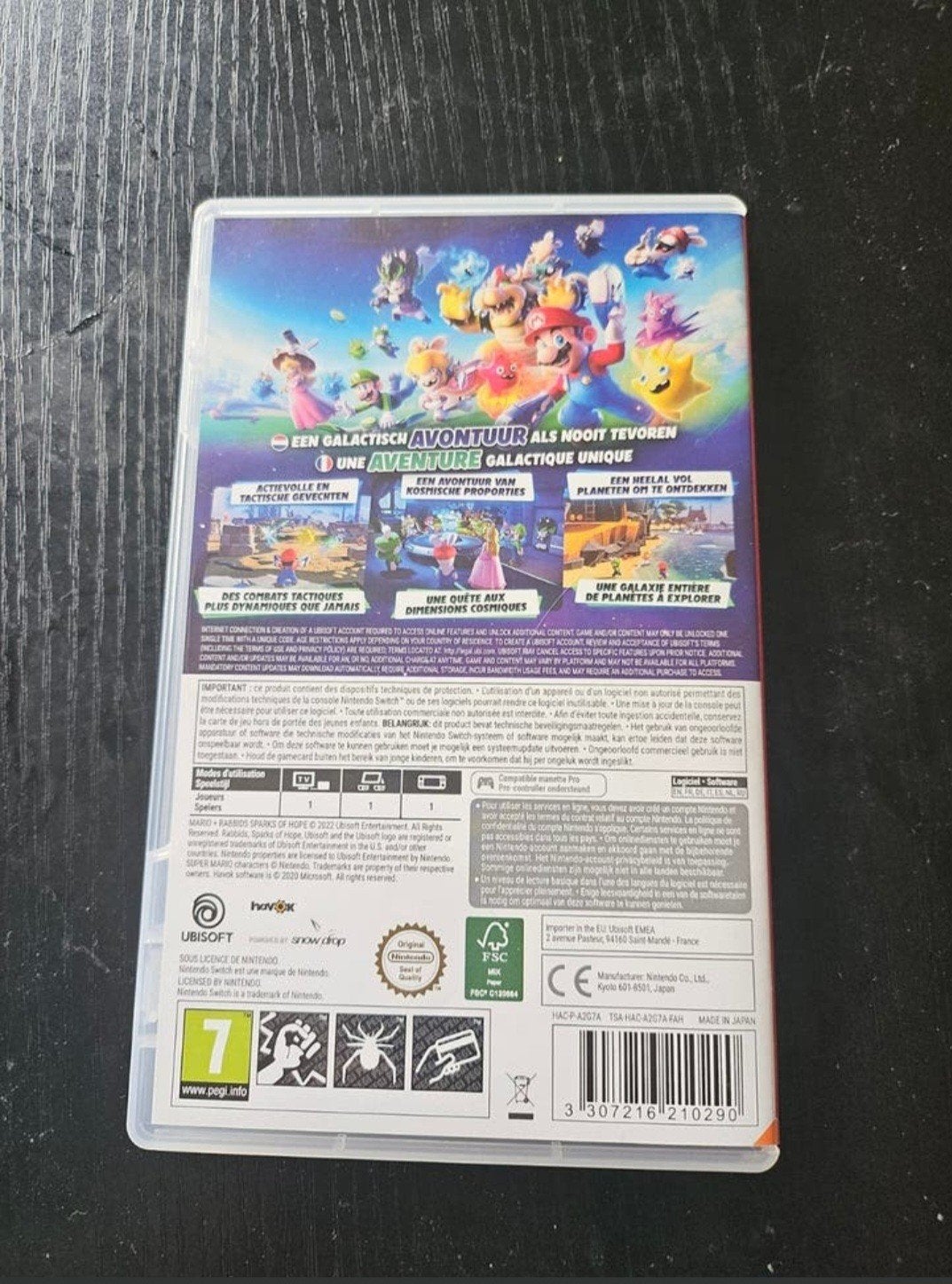 Mario ribbids sparks of hope, 1 speler, Zo goed als nieuw, Vanaf 7 jaar, Ophalen