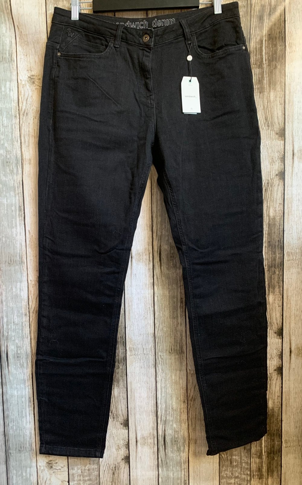 Sandwich super gave zwarte Jeans (Maat 44) NIEUW!!, Kleding | Dames, Verzenden, Zwart, Nieuw, W33 - W36 (confectie 42/44)