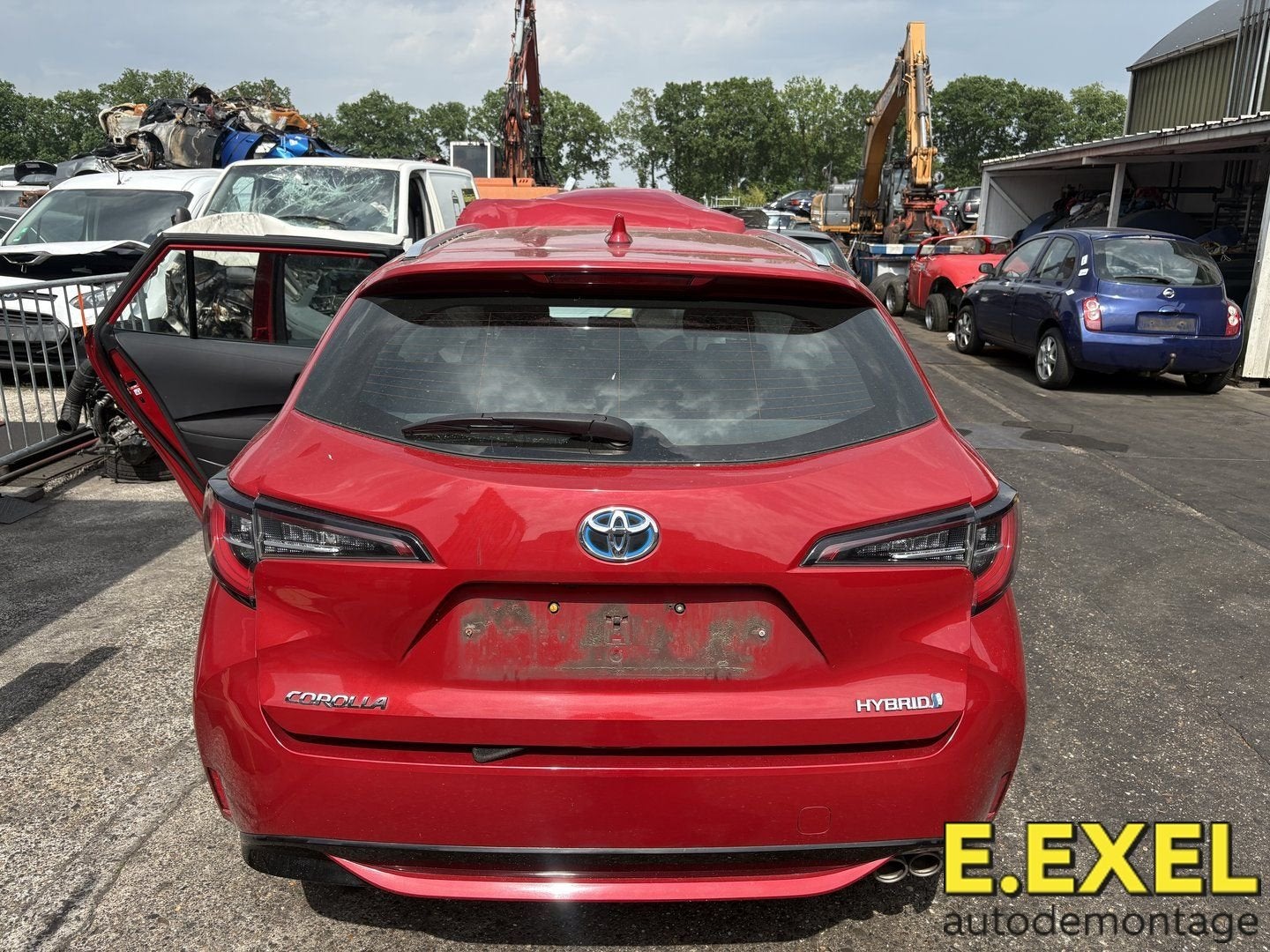 Achterklep Toyota Corolla Touring (E21/EH1) vanaf 2019 ROOD, Gebruikt, Ophalen of Verzenden, Toyota, Achter