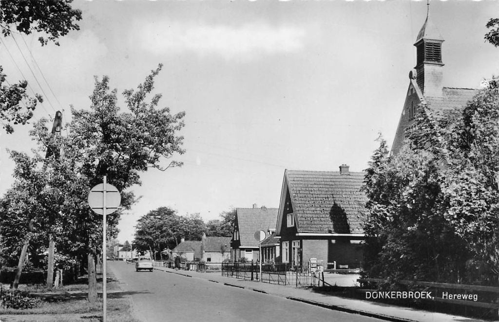 703-030-021 Donkerbroek Hereweg, Verzenden, Voor 1920, Friesland