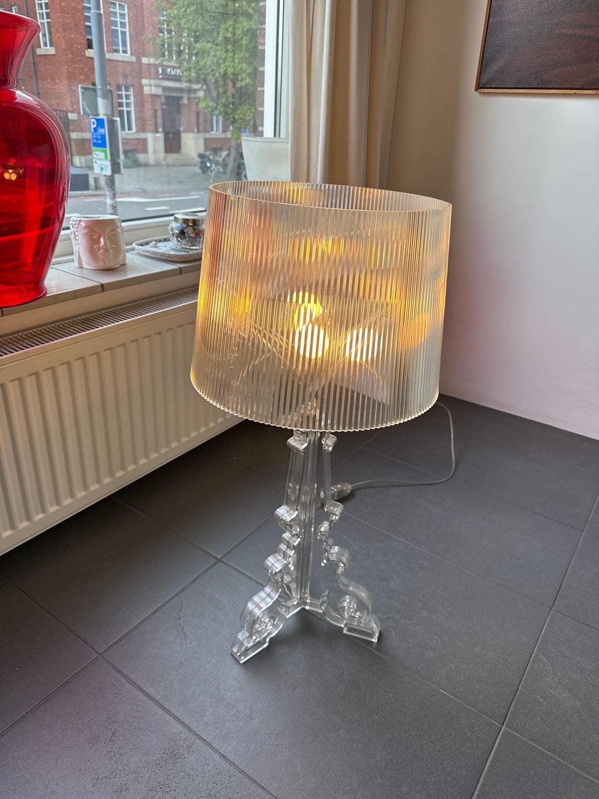 Bourgie Kartell lamp, Ophalen, Gebruikt, Sfeerlamp, Modern