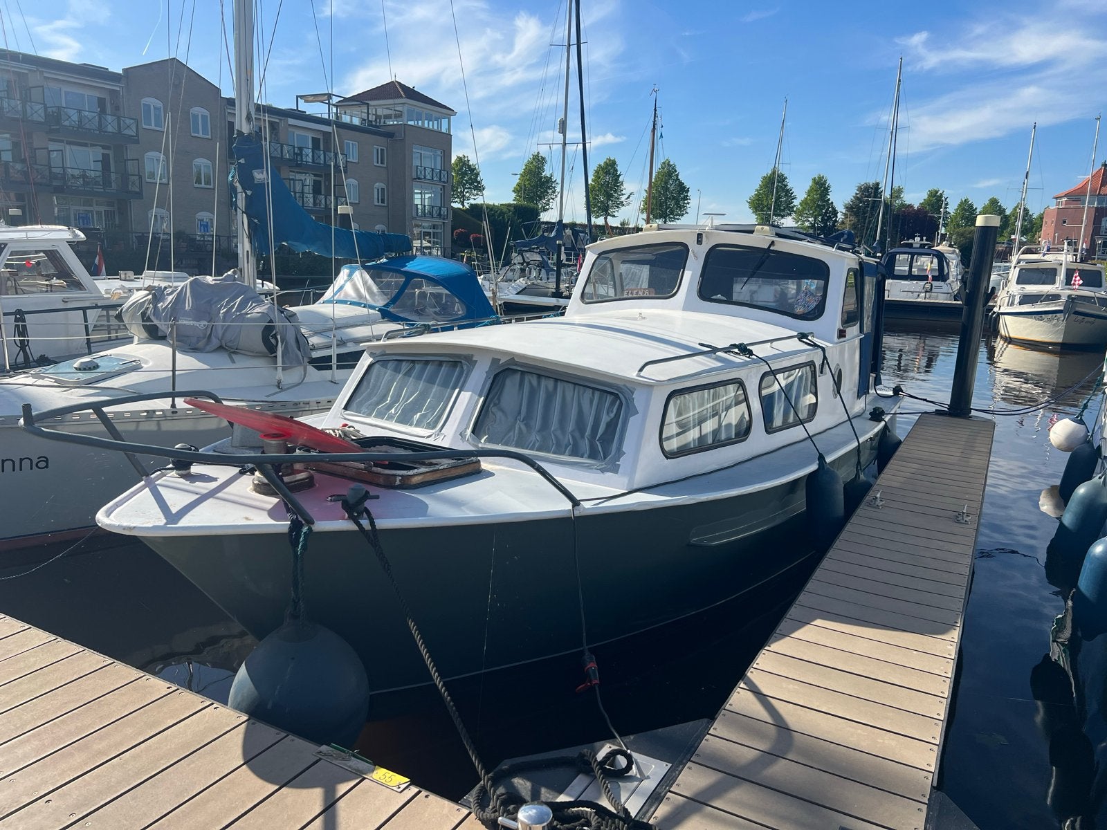 Nette en karaktervolle stalen Ariadne Kruiser 850, Overige merken, Gebruikt, Binnenboordmotor, Keuken