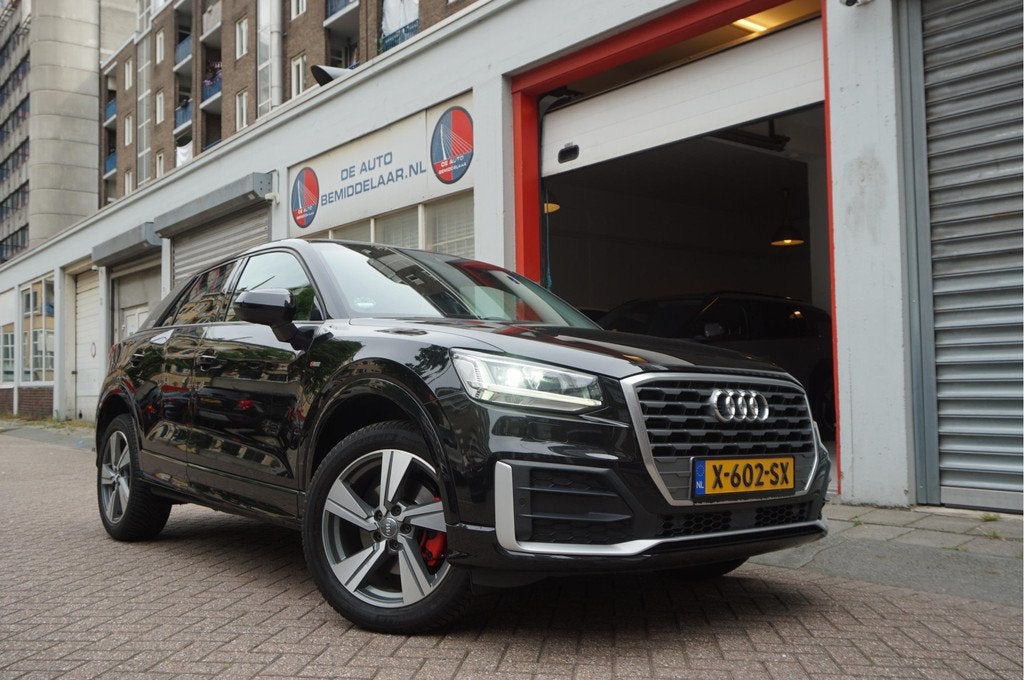 Audi Q2 1.4 TFSI CoD S-Line | Virtual Cockpit | Adaptive + L, Auto's, Audi, Stof, Gebruikt, 4 cilinders, 150 pk