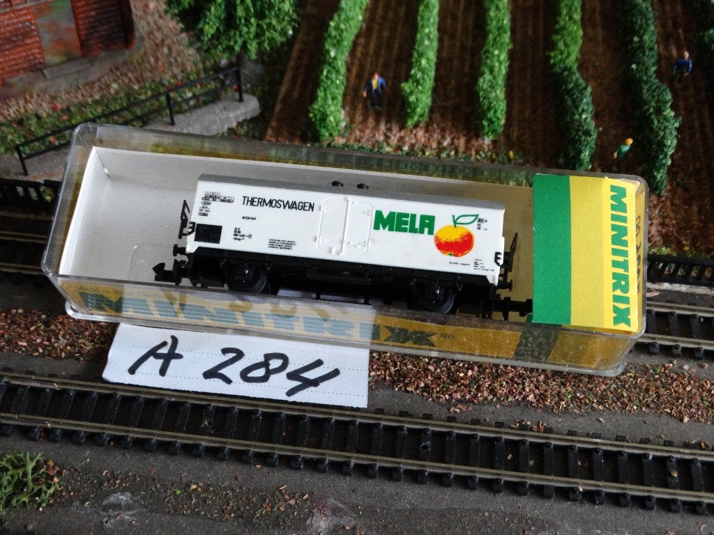 N-Spoor: MINITRIX 51 3226 00, adv A284: KOELWAGEN MELA., Gelijkstroom of Wisselstroom, Trix, Wagon, Ophalen of Verzenden