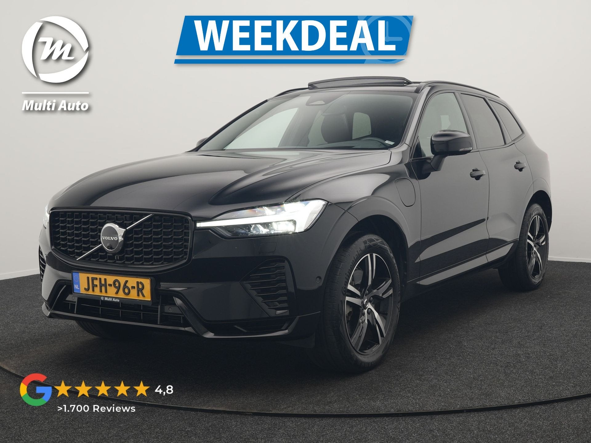 Volvo XC60 T8 AWD Plus Dark LONG RANGE PHEV 456pk Dealer O.H