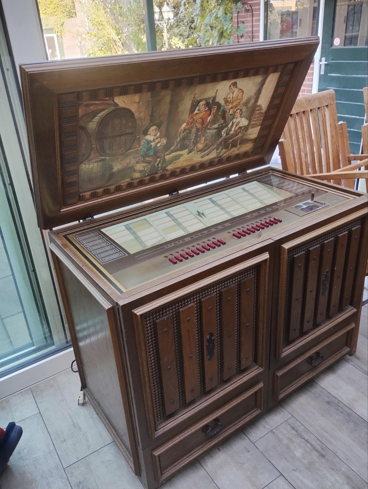 muziekbox wurzlitzer, Ophalen, Gebruikt, 1960 tot 1970, Wurlitzer