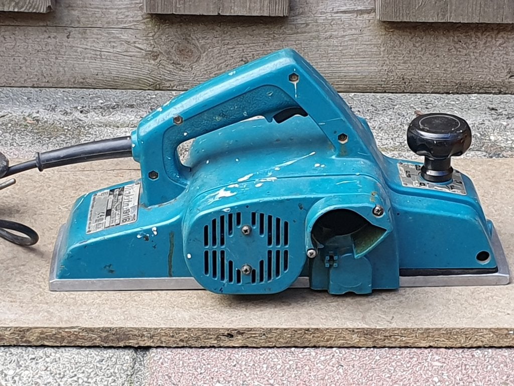 Makita 1911b schaafmachine, Doe-het-zelf en Verbouw, Schaafmachines, Ophalen, Gebruikt, Elektrisch