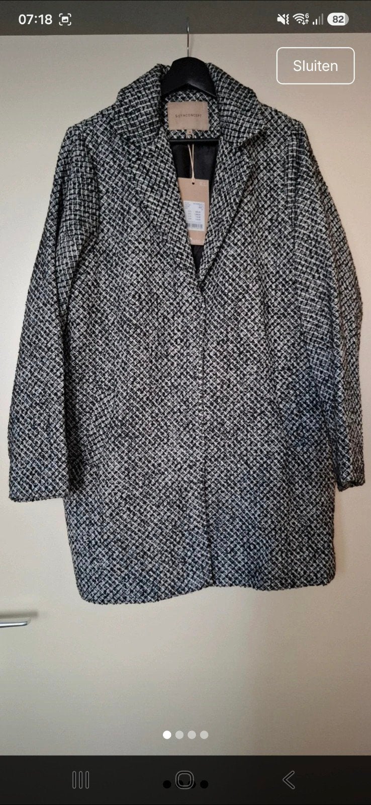 Oversized jas van Soyaconcept -M, Soyaconcept, Ophalen, Nieuw, Maat 38/40 (M)
