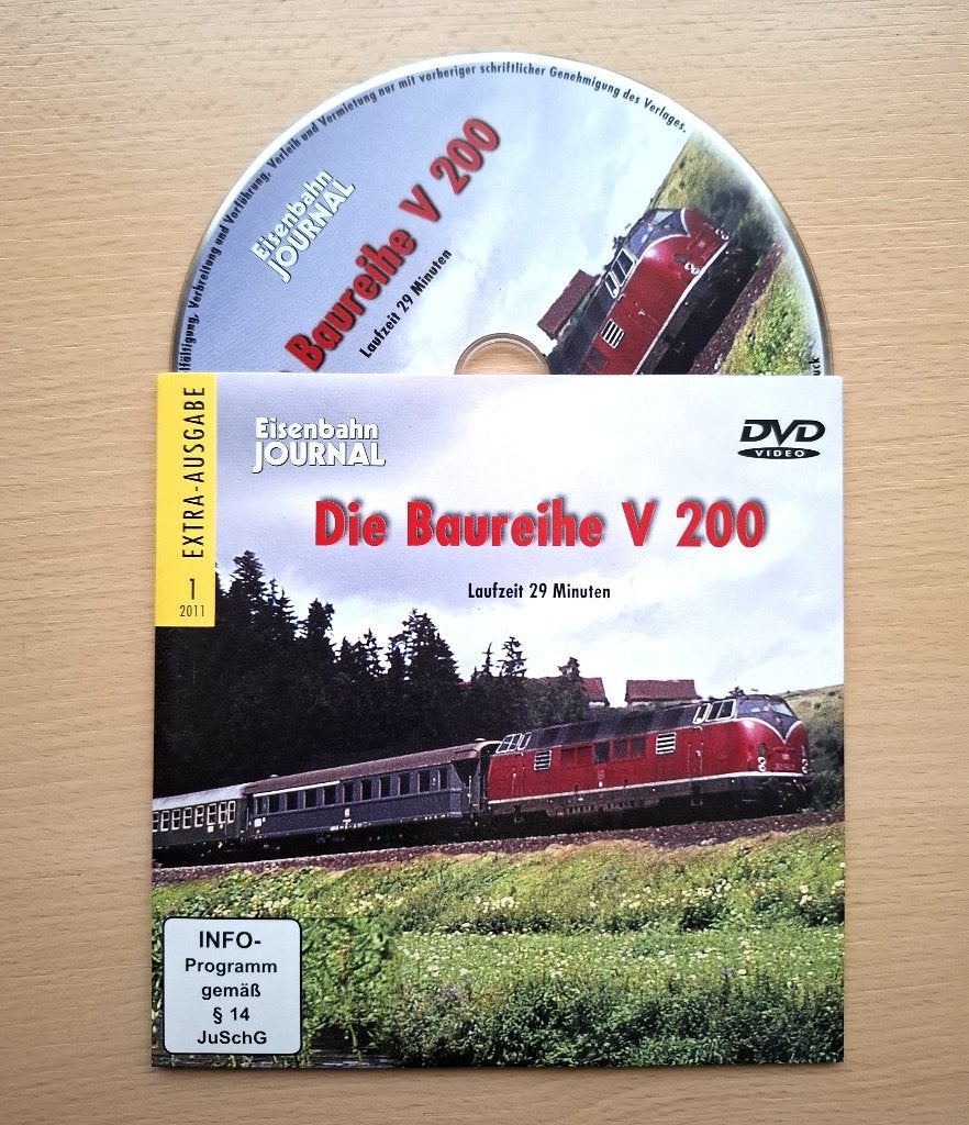 Foto van V200 diesellocomotief Deutsche Bundesbahn, Verzenden, Nieuw, Trein, Overige typen