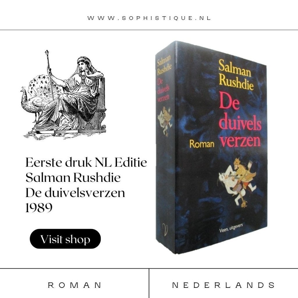 Eerste druk NL Editie | Salman Rushdie De duivelsverzen 1989, Ophalen of Verzenden, Zo goed als nieuw