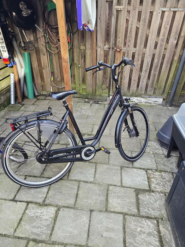 Amslod damesfiets 28 inch, Ophalen