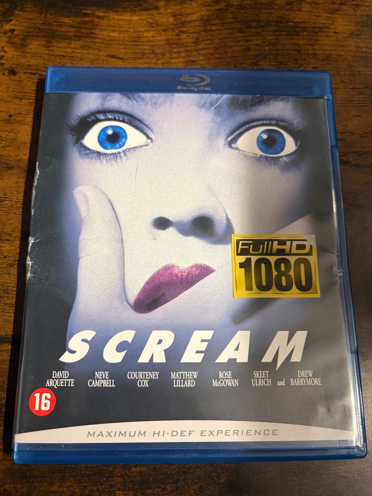 Scream - Blu-ray (Horrorfilm, 1996), Cd's en Dvd's, Horror, Gebruikt, Vanaf 16 jaar, Film