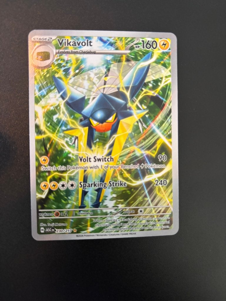 Vikavolt 230/217 Ascended Heroes English Near Mint, Ophalen of Verzenden, Zo goed als nieuw, Losse kaart