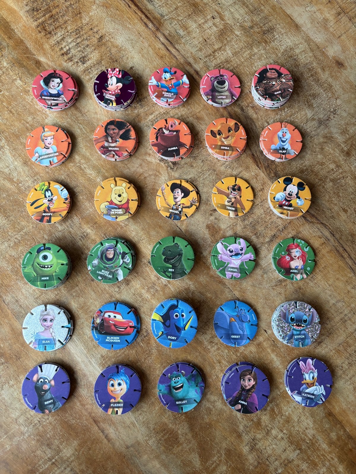 Ah Diskeyz €1,- per stuk Disney | geef door welke je zoekt, Ophalen of Verzenden, Losse flippo's
