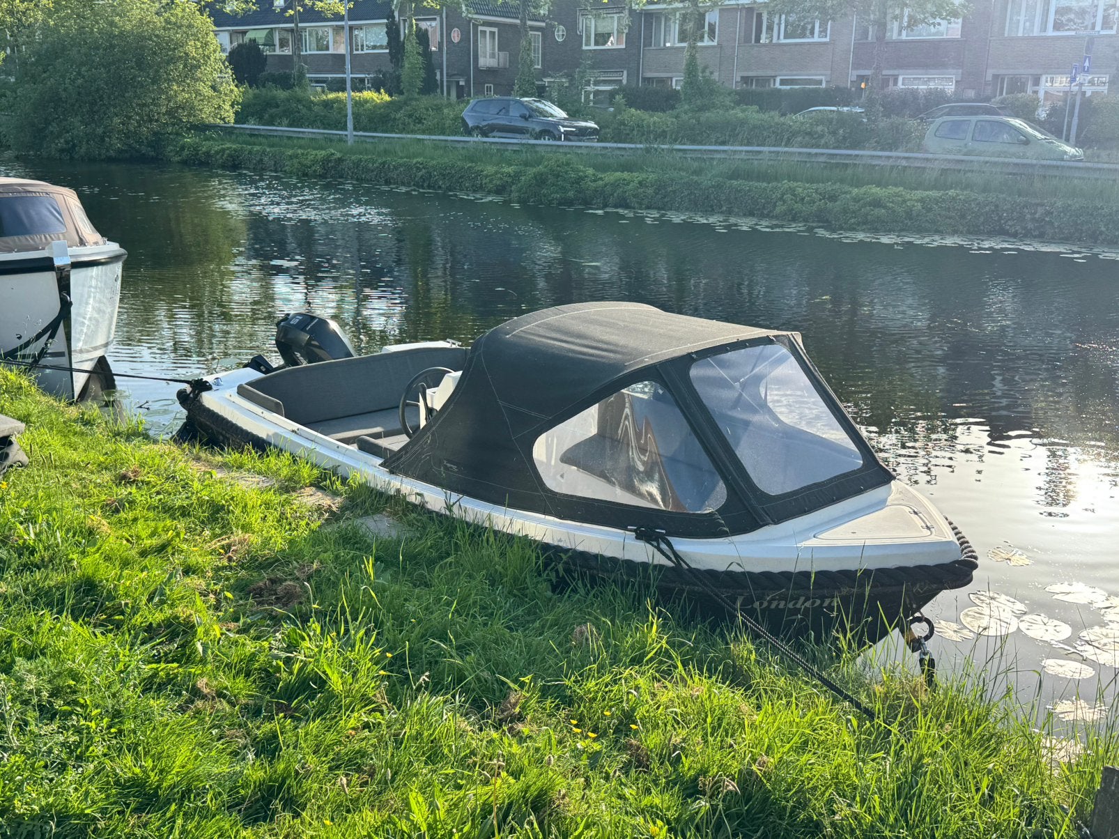 Riga 475 sloep met Mercury 15 pk, Buitenboordmotor, Sloep, Polyester, 1.85 meter