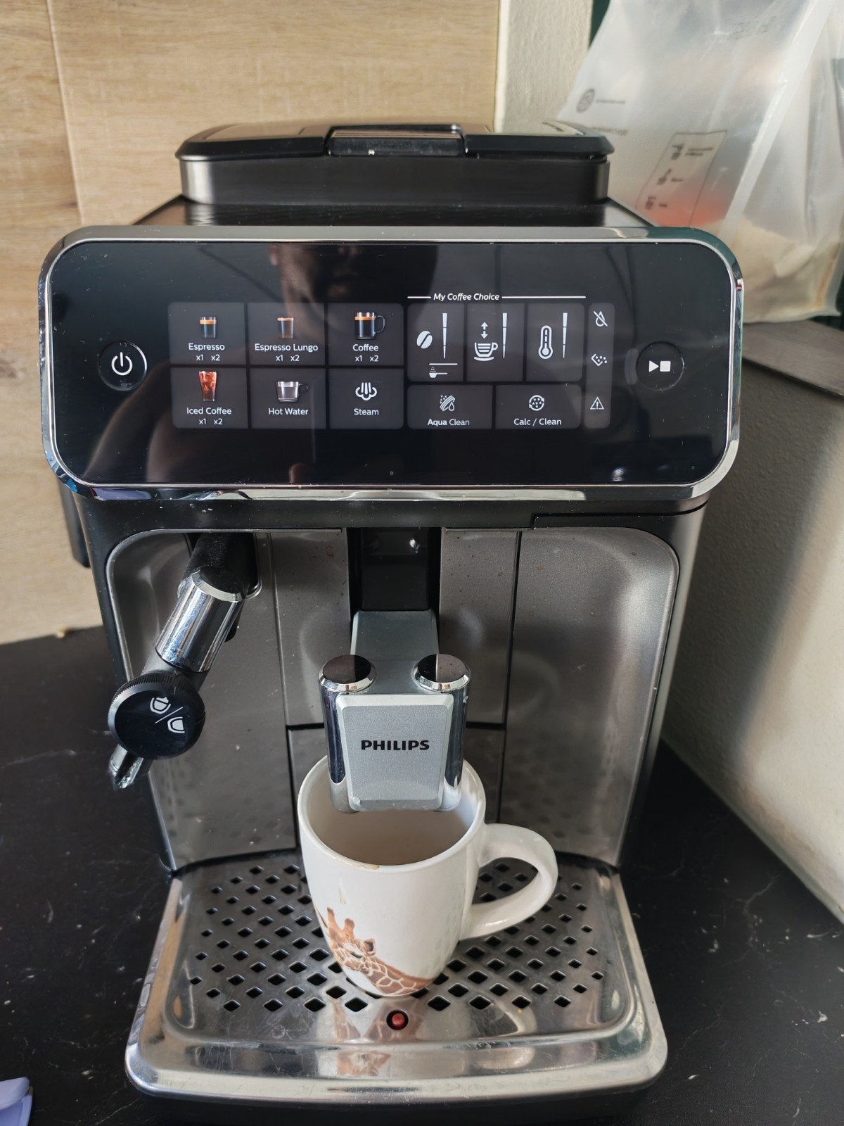 Philips EP3329 Volautomatische Bonen Koffiemachine, Ophalen, Zo goed als nieuw, Koffiemachine, Koffiebonen