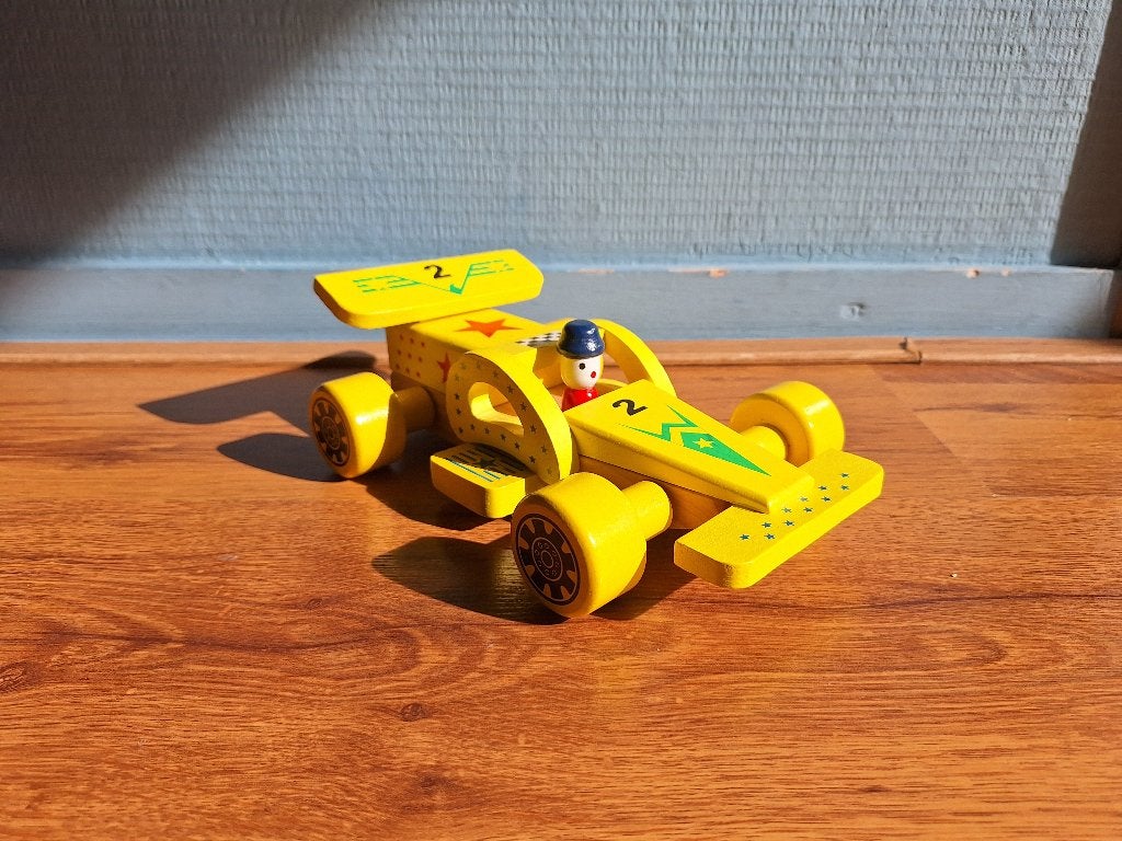 Houten Formule 1 Wagen, Ophalen of Verzenden, Gebruikt, Duplo