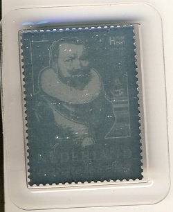 Zilveren Piet Hein Angetekende postfris, Postzegels en Munten, Postzegels | Nederland, Ophalen of Verzenden, Na 1940, Postfris
