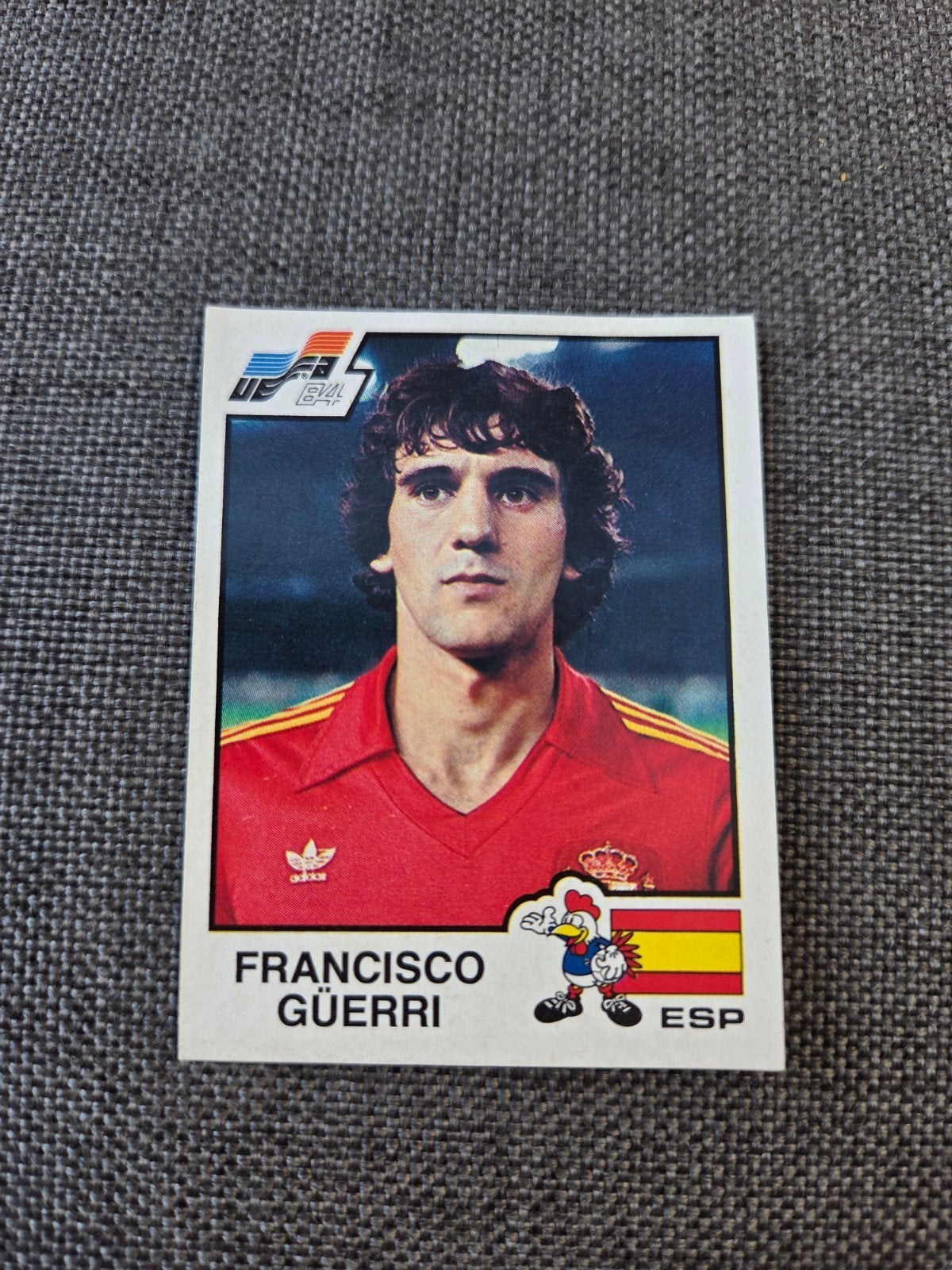 Panini EK 84, Ophalen of Verzenden, Zo goed als nieuw, Sticker
