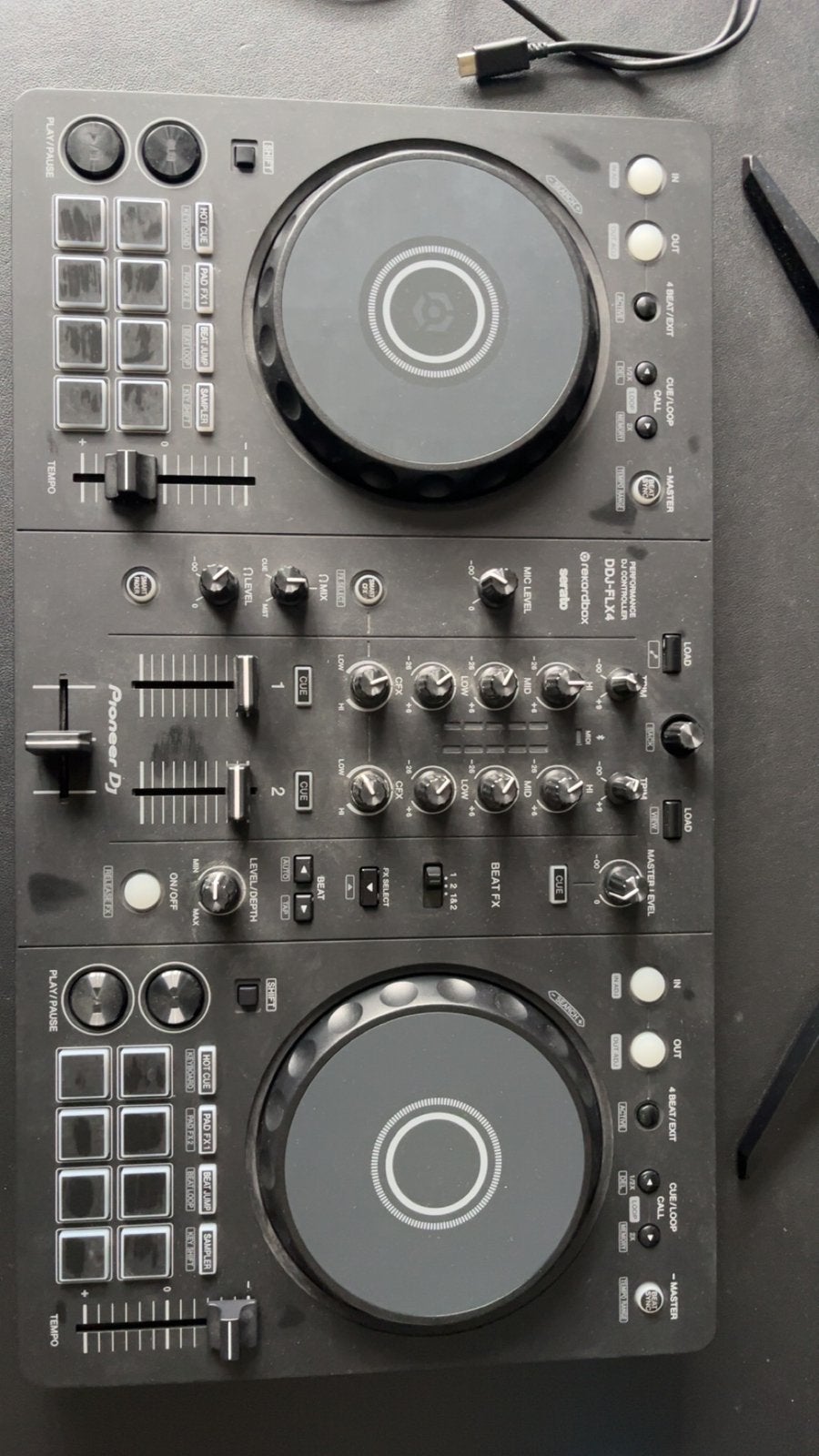 DDJ-FLX4, Muziek en Instrumenten, Dj-sets en Draaitafels, Ophalen, Zo goed als nieuw, Dj-set, Pioneer