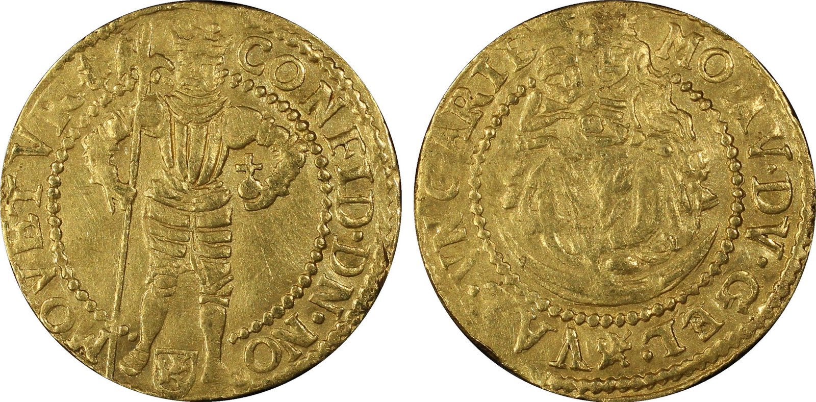 Gouden dukaat Gelderland toppop PCGS, Vóór koninkrijk, Losse munt, Goud, Overige waardes