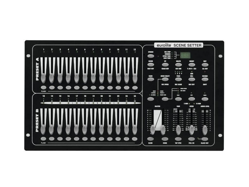 EUROLITE DMX Scene Setter Controller, Geluidgestuurd, ., Nieuw, Ophalen of Verzenden