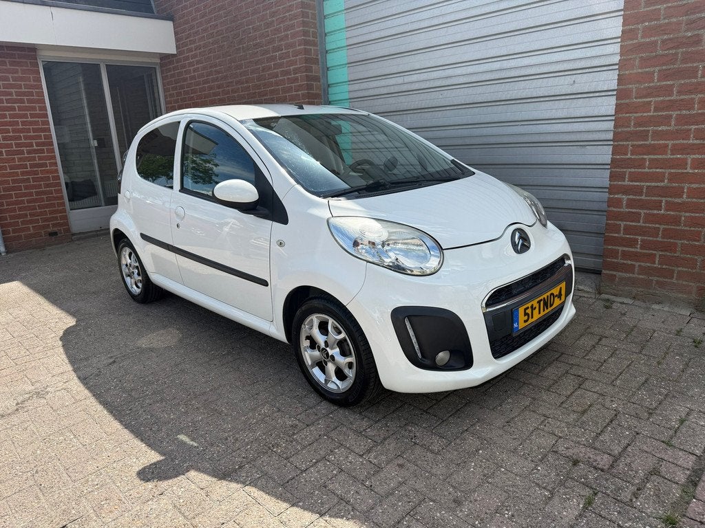 Citroen C1 1.0 First Edition 5-deurs Bj:2012 NAP!, Voorwielaandrijving, Euro 5, Gebruikt, 4 stoelen