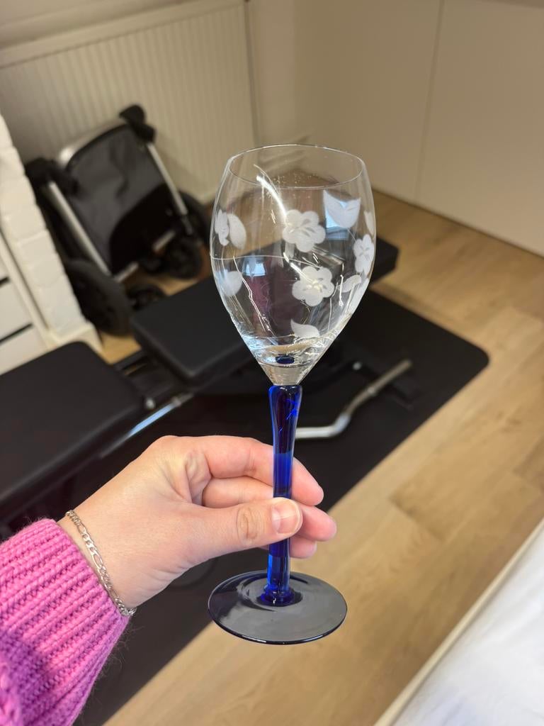 Vintage wijnglazen, Ophalen of Verzenden