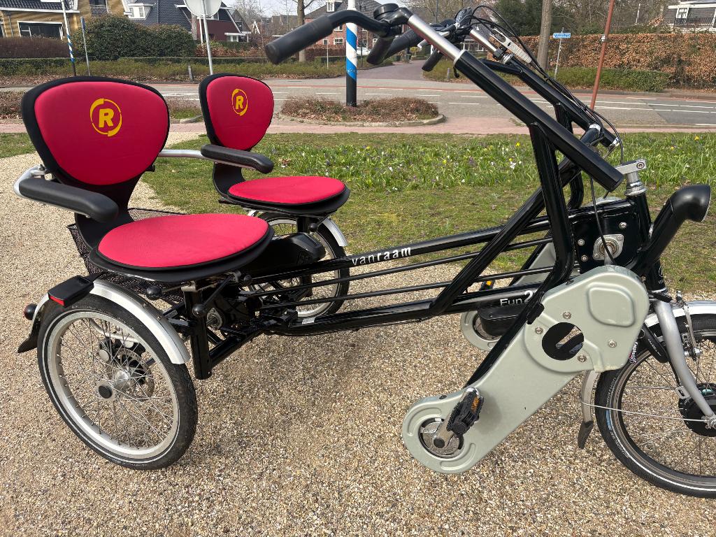 Van Raam Duofiets Fun2go met garantie, Ophalen of Verzenden, Gebruikt, Van Raam