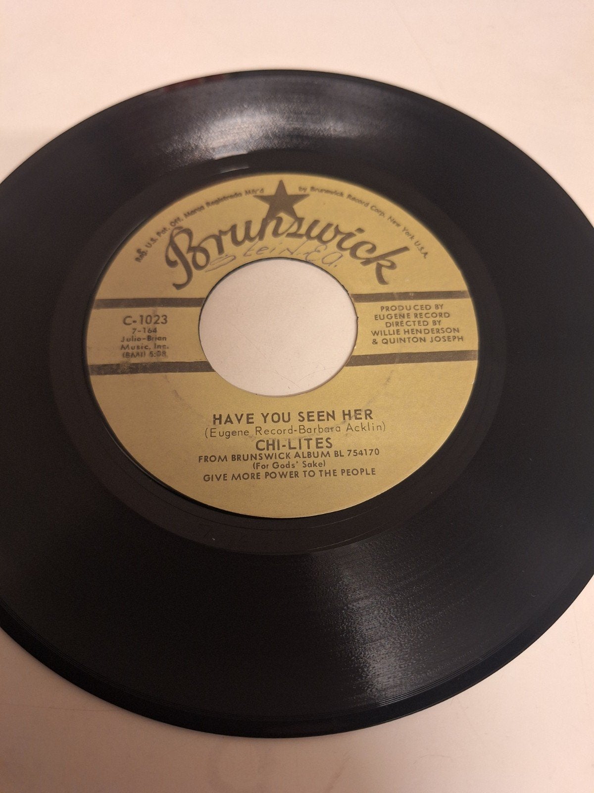 Chi Lites - Have you seen her, 1971., Verzenden, 7 inch
