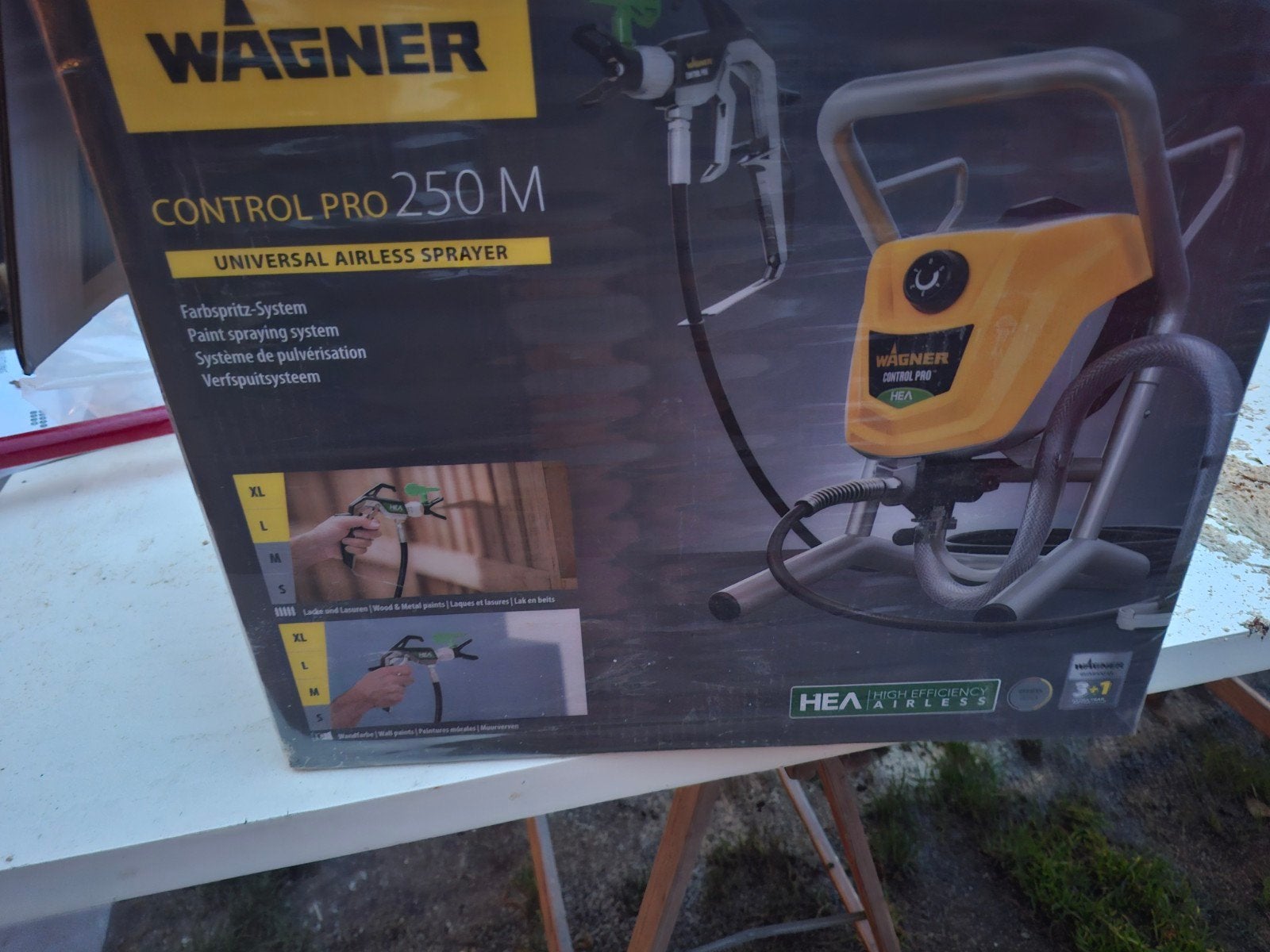 Wagner Control Pro 250 M Verfspuit, Ophalen