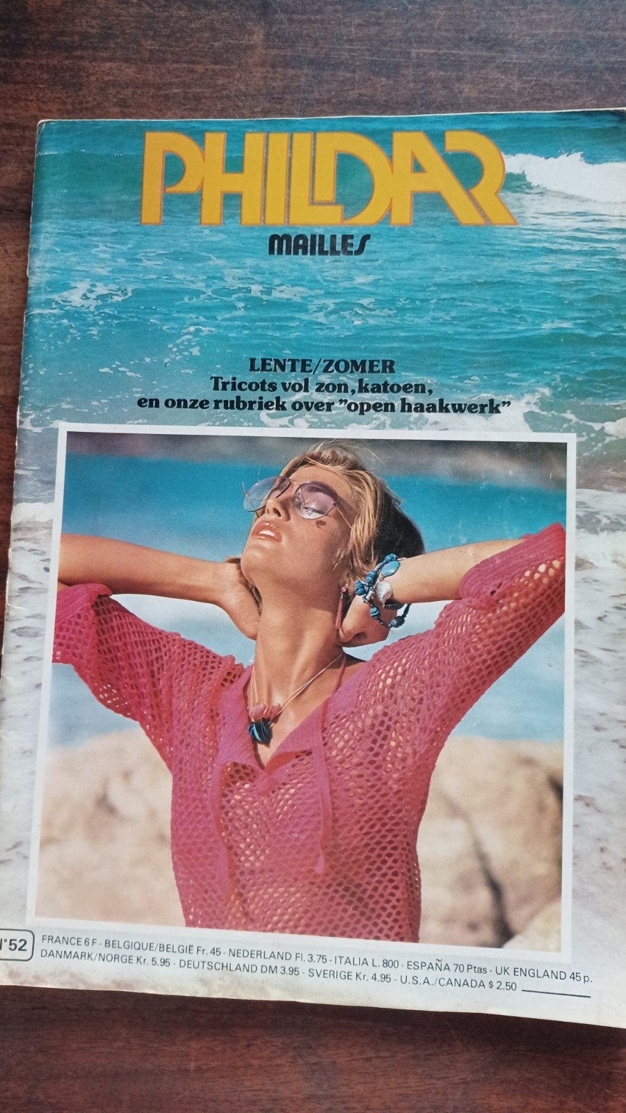 Vintage, Phildar , zomers haken en breien, Ophalen of Verzenden, Zo goed als nieuw, Breien, Patroon of Boek