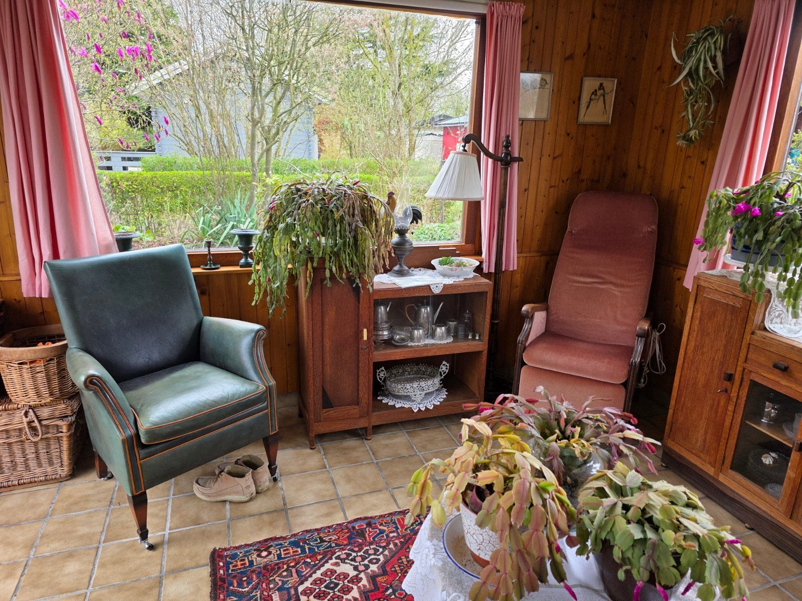 Te koop eiken houten art deco kasten kastjes, Antiek en Kunst, Antiek | Meubels | Kasten, Ophalen