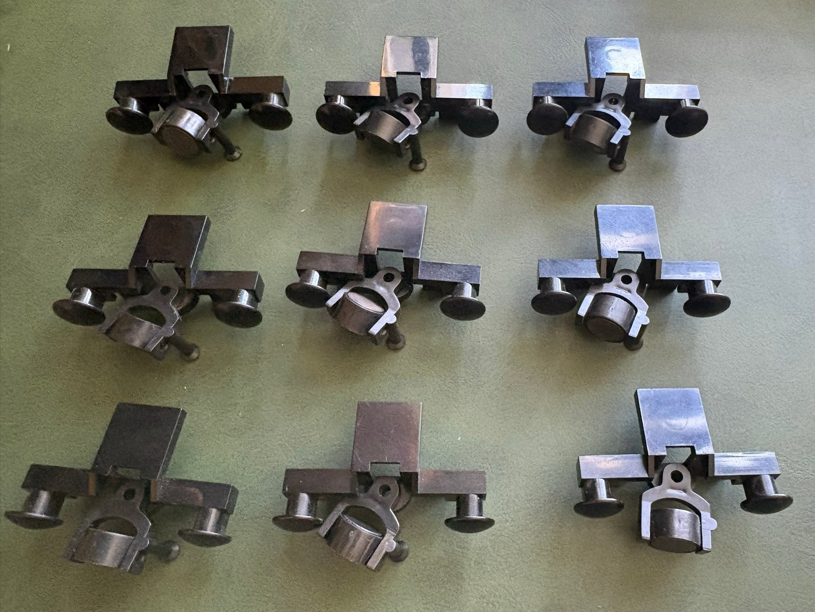 Lego 12v trein buffers met magneet zwart, Lego, Lego, Verzenden, Zo goed als nieuw