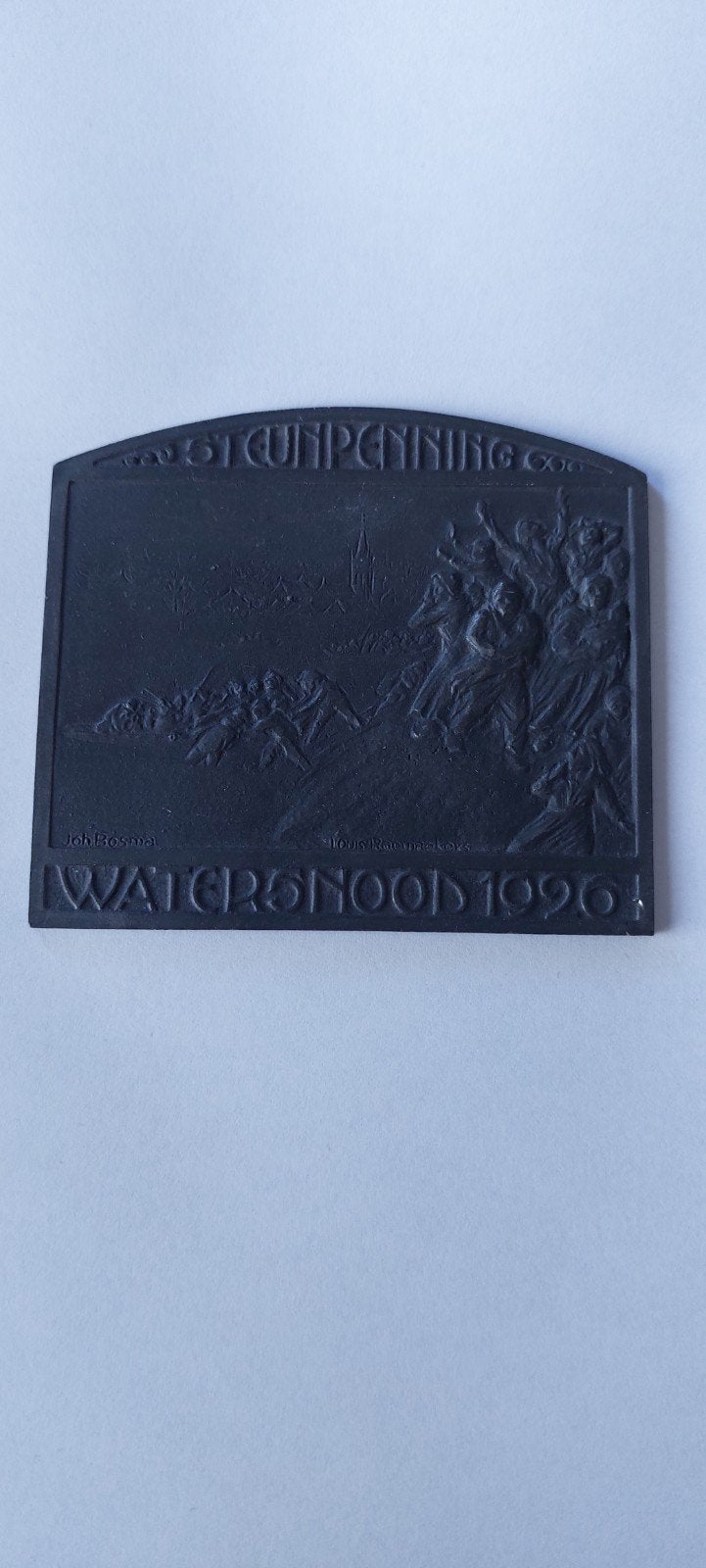 Steunpenning Watersnood 1926 Zuiderzee Syndicaat Eda, Ophalen of Verzenden, Overige materialen, Nederland