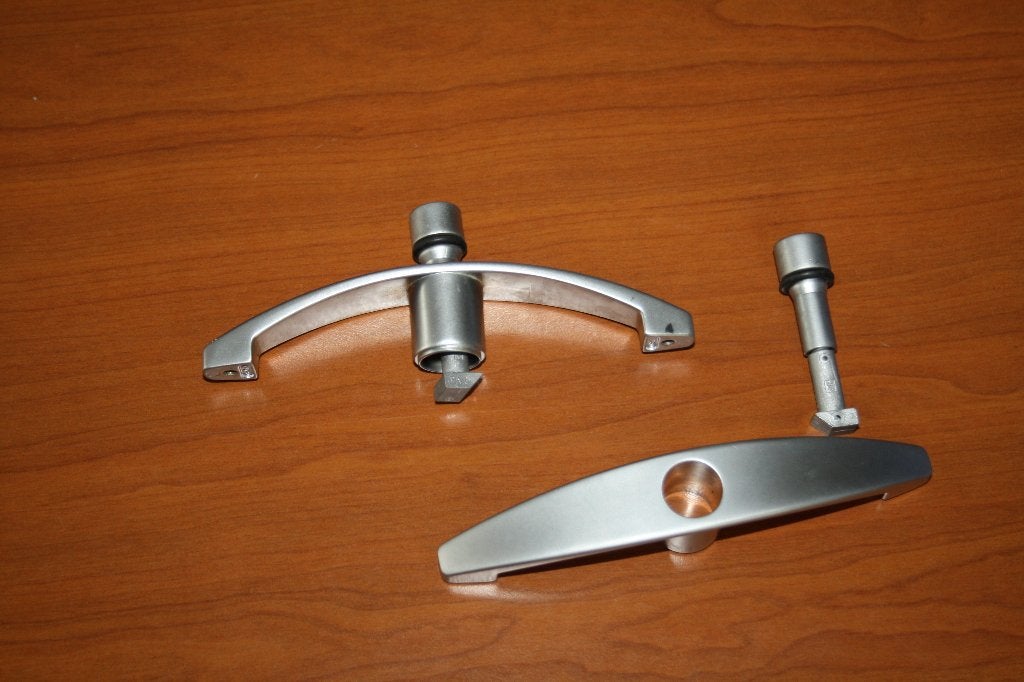 Knaus metalen  kastdeurgrepen 2002-2007, Jandelsbrunn, Knaus, Nieuw, Ophalen of Verzenden