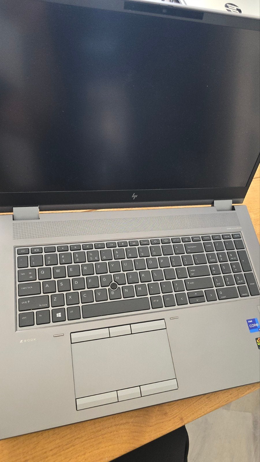 HP ZBook Fury 17.3 G8 Mobile Workstation RTX A4000, Computers en Software, Windows Laptops, Ophalen, Met videokaart, 32 GB, Zo goed als nieuw