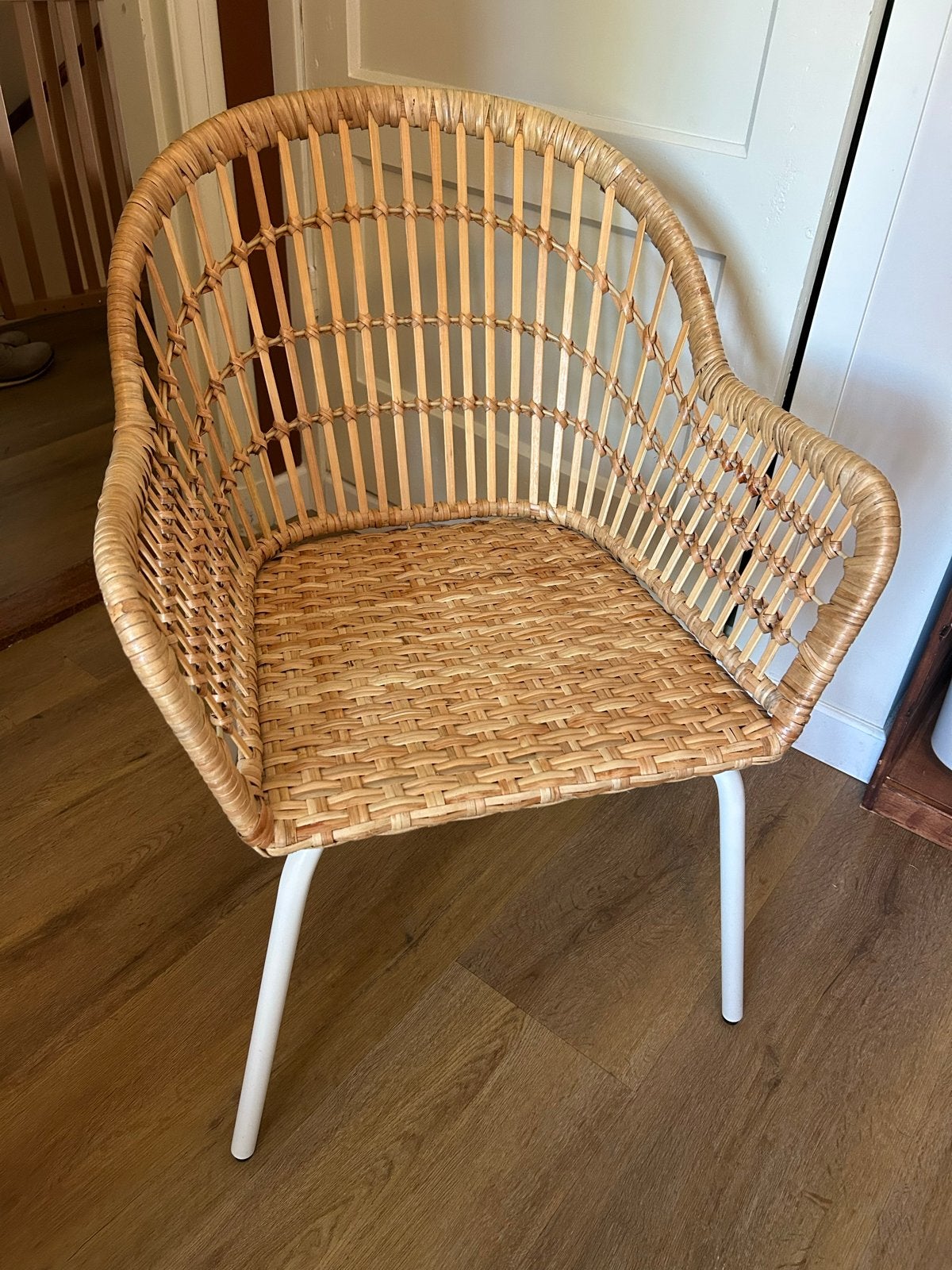 IKEA Nilsove Rotan Stoel - Natuurlijke uitstraling, Huis en Inrichting, Stoelen, Overige kleuren, Riet of Rotan, Ophalen of Verzenden