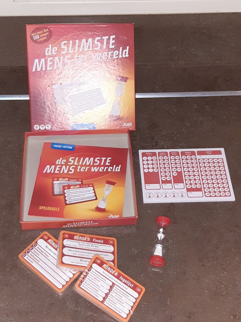 De slimste mens ter wereld pocket splinternieuw, Hobby en Vrije tijd, Gezelschapsspellen | Bordspellen, Ophalen of Verzenden, Nieuw