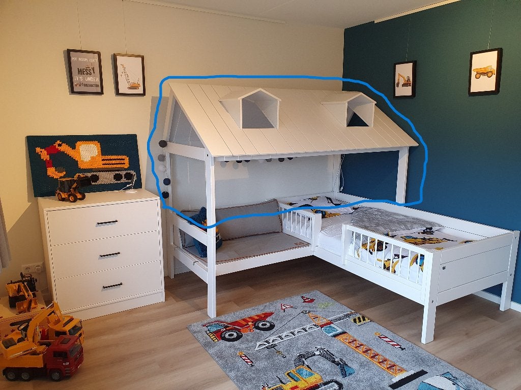 Lifetime dak + dakkapel Beach House (incl. handleiding), Ophalen, Zo goed als nieuw, 180 cm of meer, 85 tot 100 cm