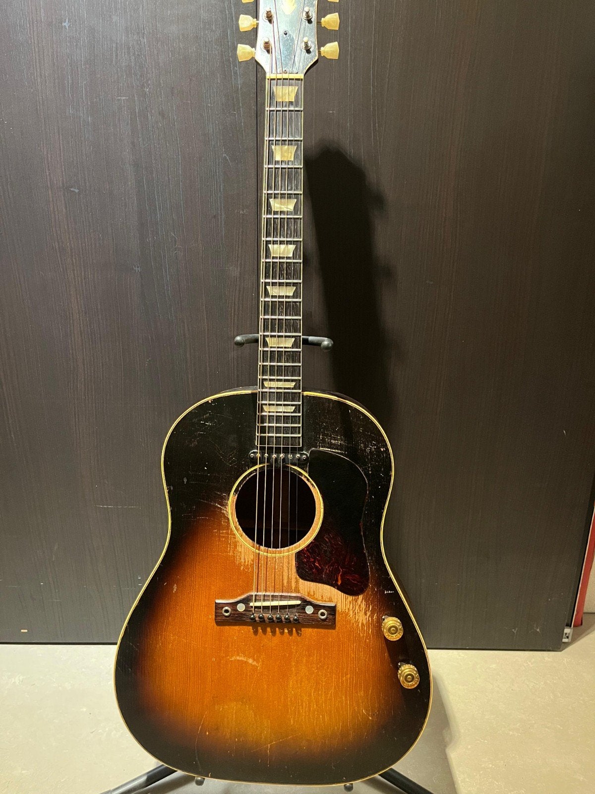 Gibson j-160e 1955 Beatles gitaar, Ophalen of Verzenden, Gebruikt, Western- of Steelstringgitaar