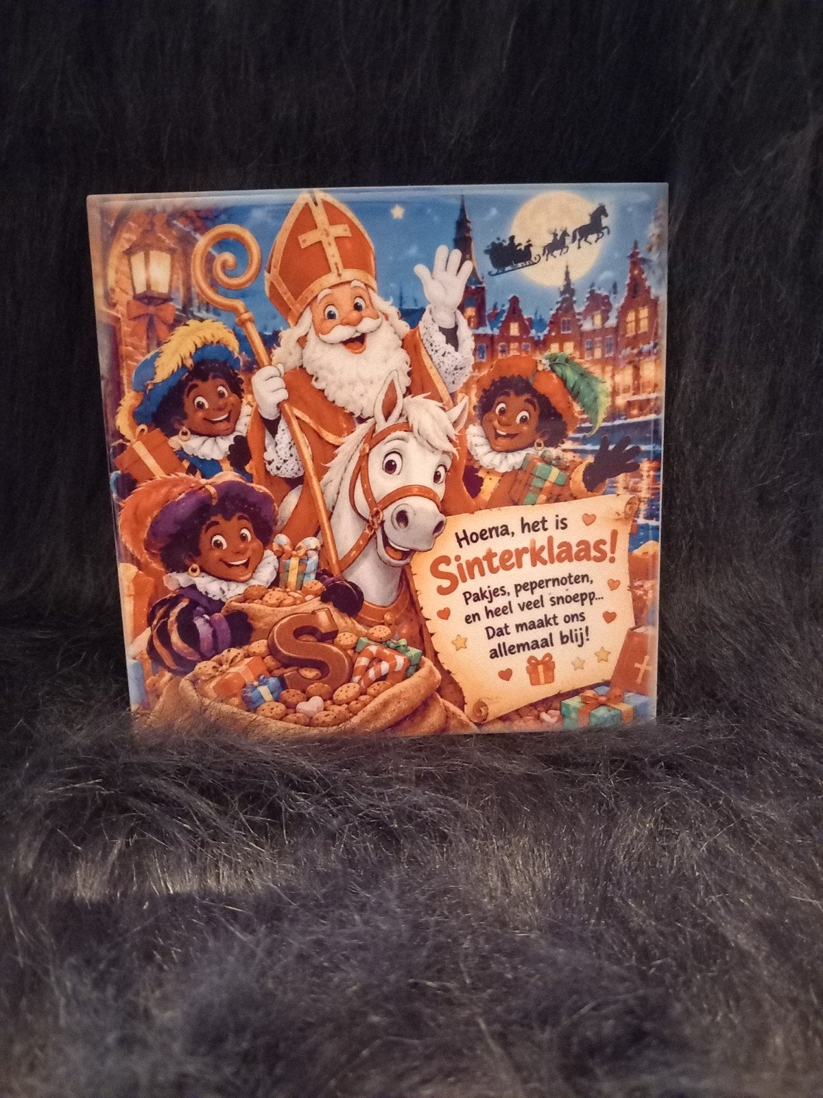 sinterklaas tegel, Ophalen of Verzenden